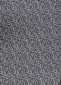 Polyester Spandex Double Knit Fabric - Black Abstract Design, 56" Width (1 Yard)
