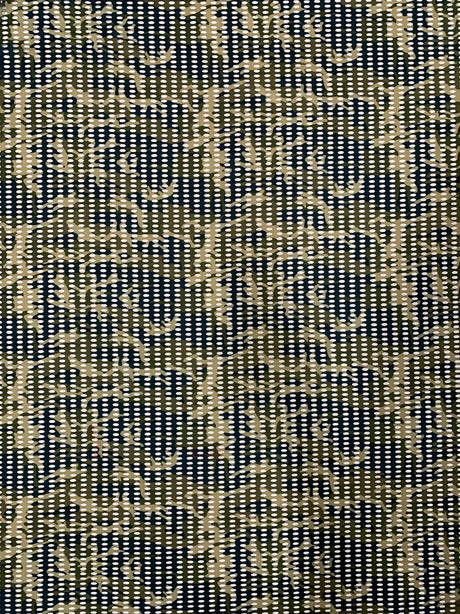 Nylon Spandex Fabric - See-Through Oval Fishnet Camouflage Design, 10 Mm Mesh, 58/60" Width