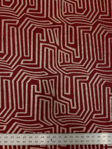 Polyester Spandex 2X2 Rib Fabric - Abstract Gold Foil Design, Light Weight, 56/58" Width