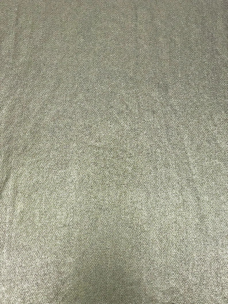 Polyester Sweater Knit Fabric - Gold Lurex Foil Design, 58/60" Width (1 Yard)