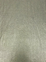Polyester Sweater Knit Fabric - Gold Lurex Foil Design, 58/60" Width (1 Yard)