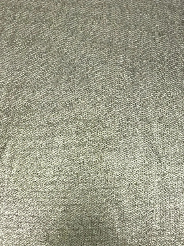 Polyester Sweater Knit Fabric - Gold Lurex Foil Design, 58/60" Width (1 Yard)