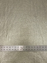 Polyester Sweater Knit Fabric - Gold Lurex Foil Design, 58/60" Width (1 Yard)
