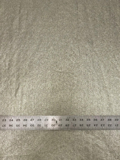 Polyester Sweater Knit Fabric - Gold Lurex Foil Design, 58/60" Width (1 Yard)