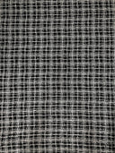 Polyester Spandex Fabric - Poodle Textured Dull Foil, 4Mm Sequins, Silver/Black, Gold/Black, 52/54" Width
