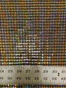 Nylon Spandex Slinky Fabric - 7Mm Shiny Hologram Rectangular Trans & Lurex, Gold, Silver, Red, Navy, 57/58" Width