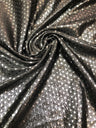 Polyester Spandex Fabric - 2Mm Circle Foil Dots, 58"-60" Wide