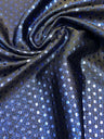 Polyester Spandex Fabric - 2Mm Circle Foil Dots, 58"-60" Wide