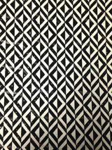 Polyester Spandex Textured Fukuro Fabric - 2-Way Stretch, 1Mm Hologram, Black, Navy, Red, 56" To 58" Width