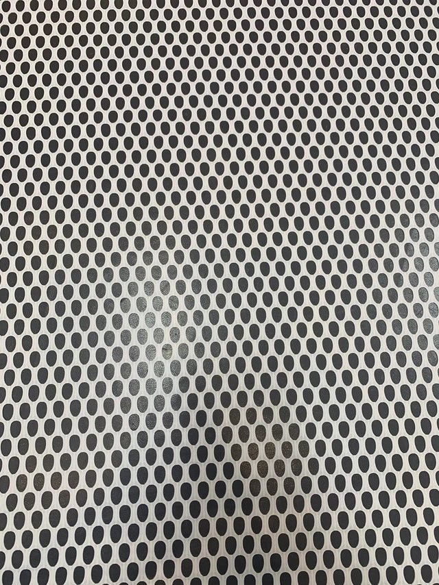 Nylon Spandex Oval Fishnet Mesh Fabric - See Through Plain Oval Pattern, 56" Width
