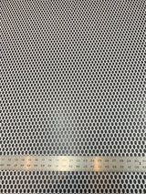 Nylon Spandex Oval Fishnet Mesh Fabric - See Through Plain Oval Pattern, 56" Width