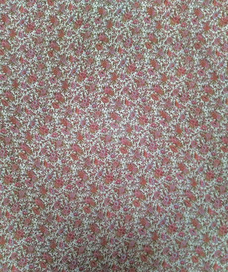 Rayon Georgette Fabric - Floral Design, 42"-44" Width (1 Yard)