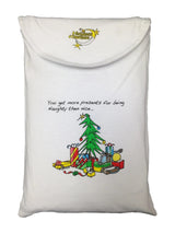 X-Mas Tree Animated Sleepshirt Cotton Fabric - Holiday Graphic, Matte Studs, Side Slits, 36" Length