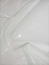 Polyester Spandex Shiny Faux Liquid Vinyl Fabric - Black, Red, Silver, White, Gold, Orange, 56" Width