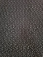 Tiny White Flowers On Black Cotton Spandex Fabric - Black With Tiny White Flowers, 58"-60" Width