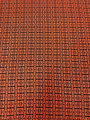 Neon Trendy Colors Polyester Spandex Fabric - Greek Key Print, Neon Orange, Neon Lime, 58"-60" Width