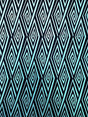 Geometric Diamond Big Pattern Polyester Spandex Fabric - Venecia, Geometric Diamond Print, 58"-60" Width