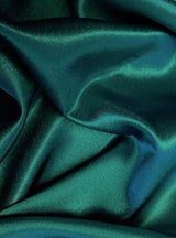 Teal Green Satin