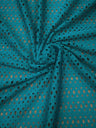 Nylon Spandex Mesh Fabric - See Through Laser Cut, 4-Way Stretch, Dark Jade, Dark Coral, 58/60" Width
