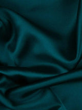 Teal Green Satin