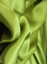 Sage Green Polyester Satin