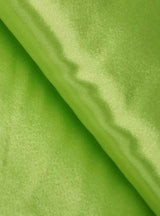 Sage Green Polyester Satin