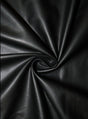 Black Stretch Faux Leather