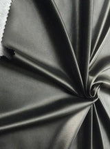 Black Stretch Faux Leather