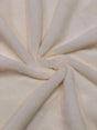 Polyester Faux Fur Fabric - Ivory Shaggy, Heavy Weight, 65" Width