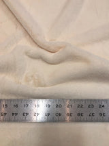 Polyester Faux Fur Fabric - Ivory Shaggy, Heavy Weight, 65" Width