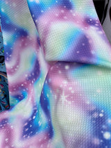 4-Way Stretch Liverpool Knit Rainbow Tie Dye