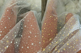 Shiny Shooting Star Organza