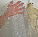 Shimmering Crystal Organza