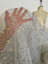 Shiny Shooting Star Organza