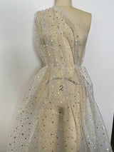 Shiny Shooting Star Organza