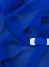 Royal Blue Chiffon