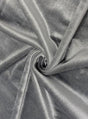 Silver Stretch Velvet