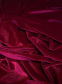 Burgundy 4-Way Stretch Velvet