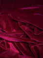Burgundy 4-Way Stretch Velvet