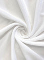 White Stretch Velvet