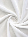 White Stretch Velvet