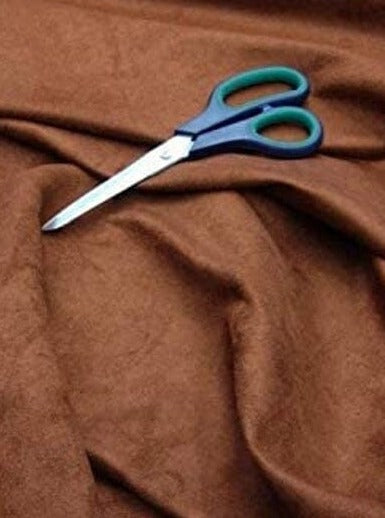 Brown Microsuede Faux Suede Fabric