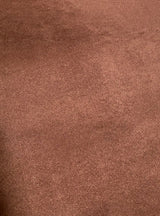 Brown Microsuede Faux Suede Fabric