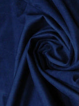 Navy Blue Microsuede