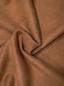 Brown Microsuede Faux Suede Fabric
