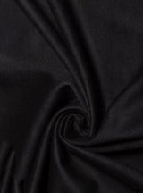 Black Microsuede Faux Suede