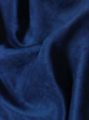 Navy Blue Microsuede