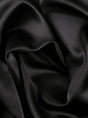 Black Duchesse Satin