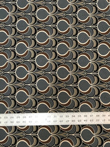 Geometric Print Polyester Spandex Fabric - Geometric Print, 58 To 60 Inches Wide