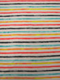 Stripe Pattern On Stretch Lightweight Knit Jersey Polyester Spandex Fabric - Stripe Pattern, 58 To 60 Inches Wide